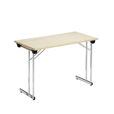 LEARN Konferansebord Bjørk med krom ben 120x60cm