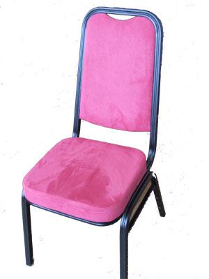 Konferans/Bankett stol AA-20B/WA-002 m rød microfiber